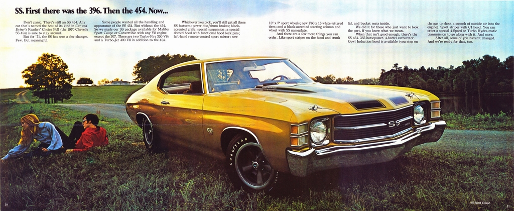 1971 Chev Chevelle Revised Brochure Page 3